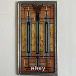Frank Lloyd Wright Stained Glass/Bradley Mansion Skylight/WindowithTabletop/Used