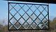 Fully Beveled Stained Glass Panel, Window Hanging 29 x 17 3/4