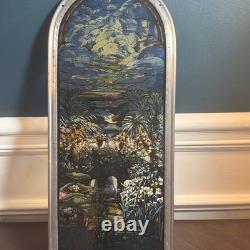 Glass master Stained glass panel Replica Louis Comfort Tiffany New Jerusalem