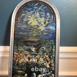 Glass master Stained glass panel Replica Louis Comfort Tiffany New Jerusalem