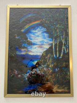 Glassmasters Tiffany Rainbow Hanging Stained Glass Panel New In Box