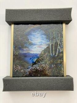 Glassmasters Tiffany Rainbow Hanging Stained Glass Panel New In Box