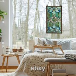 Green Stained Glass Brandi's Window Panel