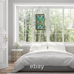 Green Stained Glass Brandi's Window Panel