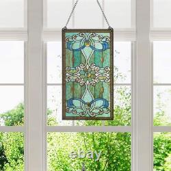 Green Stained Glass Brandi's Window Panel
