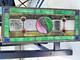Handcrafted stained glass hanging panel STUNNING ONE OF KIND gift Greens Blues