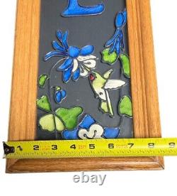 Htf Open Windows Hummingbird Stained Glass Welcome Window Panel