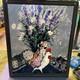 MFA Boston Stained Glass Panel Marc Chagall Wedding on a Village Street