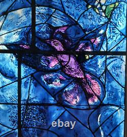 Marc Chagall Stained Glass Window Freedom Art Statue of Liberty Dove Chicago