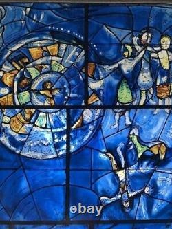 Marc Chagall Vintage 1977 Stained Glass American Windows