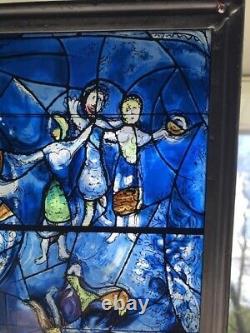 Marc Chagall Vintage 1977 Stained Glass American Windows
