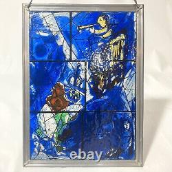 Marc Chagall Vintage 1977 Stained Glass American Windows Art Institute Chicago