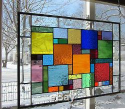 Mesmerized Stained Glass Window Panel EBSQ Artist