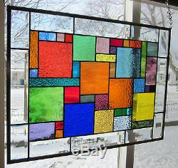 Mesmerized Stained Glass Window Panel EBSQ Artist