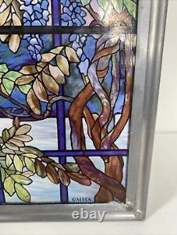 Metropolitan Museum of Art MMA Louis Comfort Tiffany Repro Panel Stained Glass