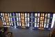 + Older Stained Glass Window Panels + 3 Available + Each 35 x 36 w. + (#238)