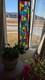 One-of-a-Kind! Beautiful! Handcrafted Stained Glass 49.5 Tall, 13 W, 1.5 T