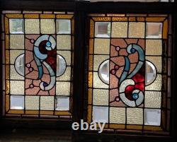 Pair Stained Glass Window