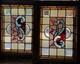 Pair Stained Glass Window