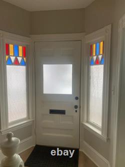 Pair of Sidelight Antique Windows