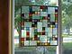 Phenomenon Stained Glass Window Panel Transom