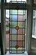 R1117. Traditional leaded light stained glass door panel made new your size