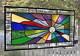 RADIANT PRISMS Stained Glass Window Panel (Signed and Dated)