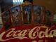 RARE 1986 Coca Cola Screen 4 SEASON 5 PANEL STAIN Coke GLASS Drink US HISTORICAL