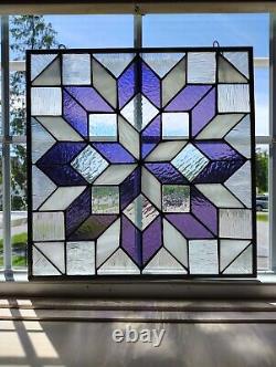 Real Stained Glass Panel