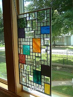 Revelation Stained Glass Window Panel Transom