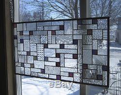 Rhapsody of Color Stained Glass Window Panel EBSQ Artist
