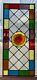 Rising Sun- Stained Glass window panel (12 5/8 X 28 5/8) Free Shipping