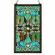River of Goods 26H Tiffany Style Stained Glass Brandi's Window Panel Green