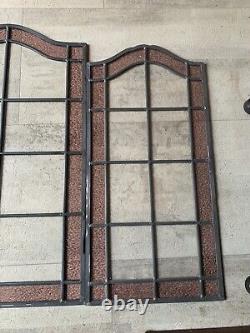 Rose/Pink package deal of 5 Stained-Glass Window Panel's