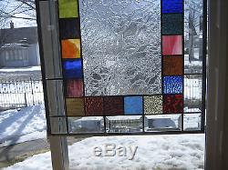 Scintillating Stained Glass Window Panel EBSQ Artist