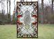 Sold out! 21W x 35.5H Tiffany Style Beveled stained glass window panel