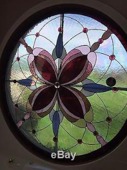 Stain glass panel