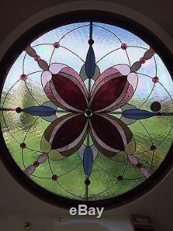 Stain glass panel