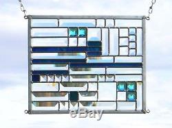 Stained Glass Bevel Panel Window