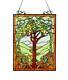 Stained Glass Chloe Lighting Fruits Of Life Window Panel 18X25 Handcrafted New