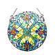 Stained Glass Chloe Lighting Victorian Window Panel 20 Diameter Handcrafted New