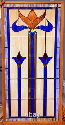 Stained Glass Door Insert
