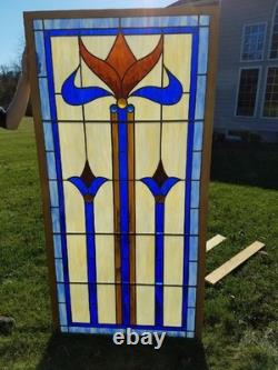 Stained Glass Door Insert