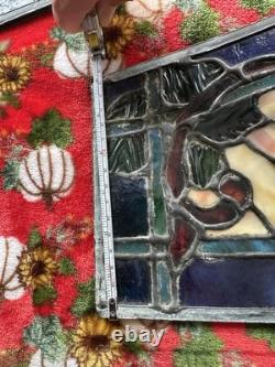 Stained Glass Hand Made Tiffany Style 3 Panels