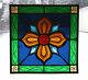 Stained Glass, Hand Painted, Kiln Fired Traditional Design Panel # 2500-04