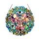 Stained Glass Handcrafted Tiffany Style 20 Round Window Panel ONE THIS PRICE