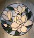 Stained Glass Magnolia Panel