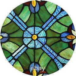 Stained Glass Panel 12 Inch/16 Inch Decorative Window Hanging Suncatcher Smal