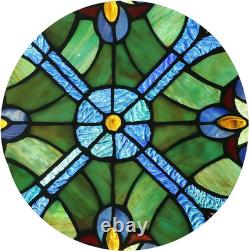 Stained Glass Panel 12 Inch/16 Inch Decorative Window Hanging Suncatcher Smal