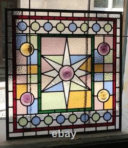 Stained Glass Panel. Bespoke, Hand Made To Order